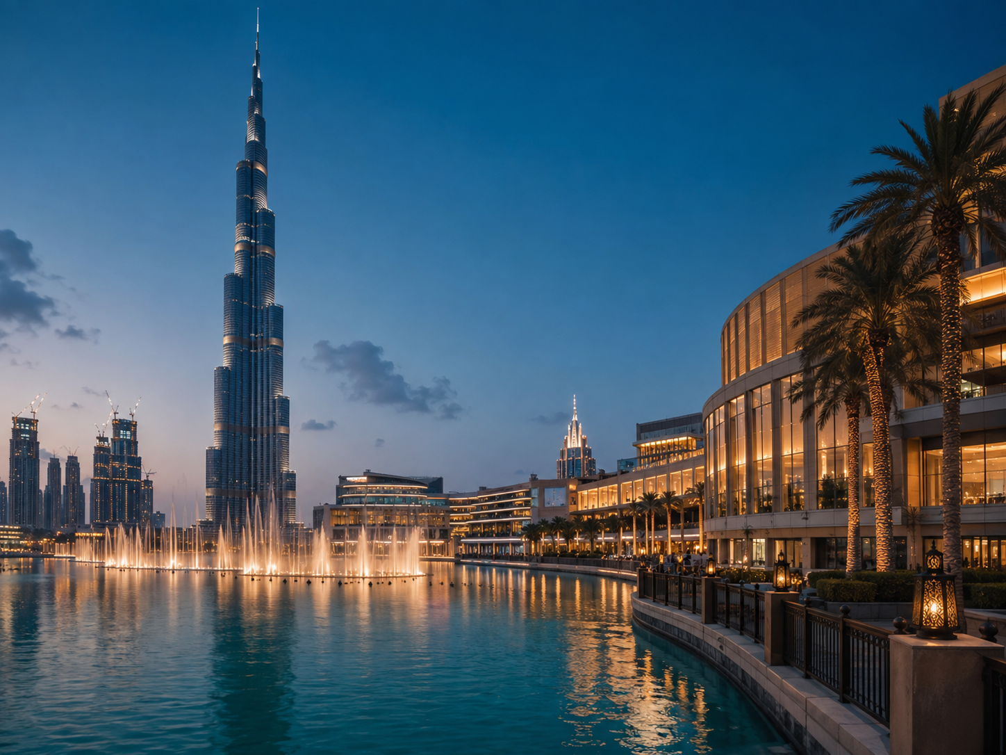 Dubai Mall & Fountain
